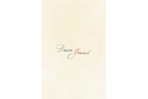 Dream Journal: Dream diary and improved improved recall log book | Simple interpretation, thoughts and reflection dreaming book | Psychedelic catcher design