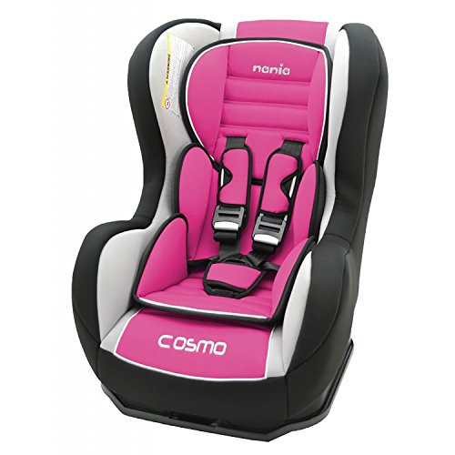 Car seat Group 0+/1 (0-18kg) - Made in France - 3 stars Test ADAC - Side Protections - Reclining Seat