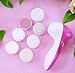 NEW Portable 7-in-1 Spin Facial Brush for Women & Men - Natural Anti-aging - Microdermabrasion Cleanser Tool Mia - Exfoliating Dead Skin Cells - Stimulate Collagen - Beauty Care Massager Deep Cleaner