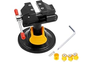 VOANZO Mini perceuse à goupille rotative à 360 degrés avec ventouse pour la réparation de bijoux et de montres nucléaires