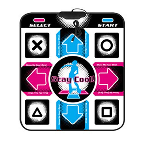 Preisvergleich Produktbild WSXX USB-Tanzmatte, 11 Tasten, Arcade-Stil, elektronische Musikspielmatte, Beste Geburtstagsgeschenke, Verbindung zum Computer möglich