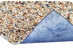 Steinfolie 40cm breit für Teichrand und Bachlauf