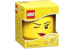 Room Copenhagen 40311727 Lego Storage Head Small-Winky, Yellow