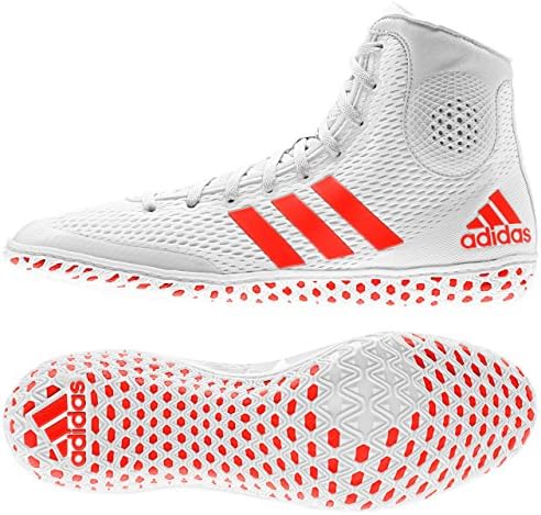 Adidas Tech Fall 16 Ringer Ringer Wrest Microwaveable Divided Boots/Selection of Colours/Sizes Selection, White-Orange, 11
