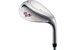 MACGREGOR Club de Golf à Semelle Large en V Foil Sand Wedge Hommes, Noir, Regular Shaft