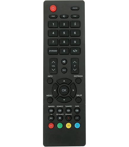 Telecomando Universale ALLIMITY Sostitutivo Per TV SAIVOD, QILIVE, OCEANIC, NORDMENDE E Altri – Compatto, Pronto All'uso, Nessuna Programmazione Richiesta - 5