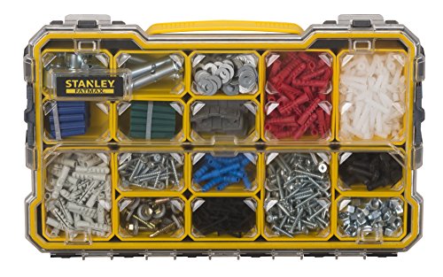 Stanley FatMax Profi-Organizer 2/3, Hochtransparent, Kratz-und Schlagfest, stapelbar, 1 Stück, FMST1-75779 - 5