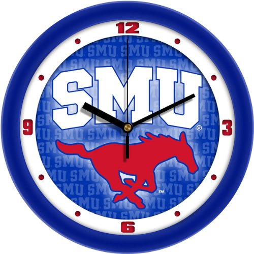 Preisvergleich Produktbild SunTime NCAA Wanduhr mit Mustangs-Motiv