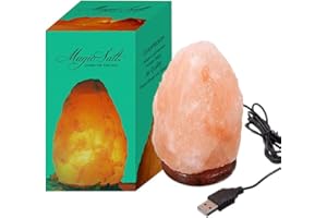 MAGIC SALT LIGHTING FOR YOUR SOUL Lampada USB di sale dell Himalaya Magic Salt® Lighting for Your Soul