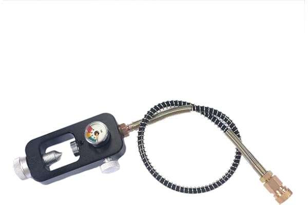 TUXING DIN Ventil Scuba Adapter, Paintball Scuba Fill Station,Tank Filling Adapter Laddningssystem med 4500 psi PCP Paintball Filling Air Slang