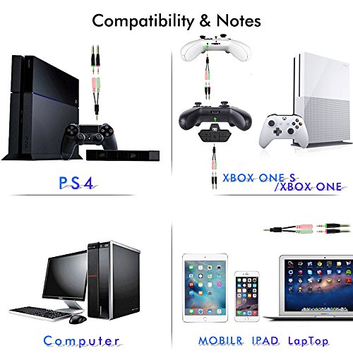 Cascos de Camuflaje para PS4   PC   Xbox One Beexcellent 2018 Auriculares de   ltima Generaci  n con Sonido Cristalino en Altos de Diadema Cerrados con Reducci  n de Ruido  Tiene un Adaptador 2 en 1 