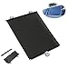 Produktbild SDJIEN Universal Versenkbare Auto Fahrzeug VorhäNge Sonnencreme Isolierung Fenster Roller Sonnenschutz Jalousie Protektoren - 40x60 cm (Schwarz)