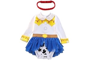 Lito Angels Infant Baby Girls Princess Fancy Dress Up Costume Onesie Bodysuit Romper Halloween Birthday Outfit with Headband