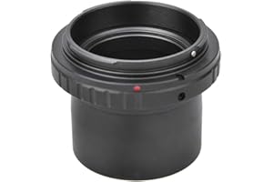VBESTLIFE Bague d'adaptation T2-, Bague d'adaptation de télescope en métal de 2 Pouces Adaptateur de convertisseur d'objectif pour appareils Photo à Monture pour