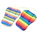 Gogogo 1X Baby Infant Support Cushion Rainbow Striped Liner Pad Mat for Car Seat Stroller Random Color