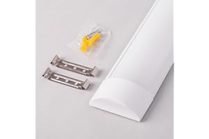 Luminaria Lineal de Superficie LED 40W 120Lm/W 4800Lm 6000ºK 120Cm 40,000H [HO-LLS-404800120-CW] | Greenice