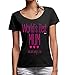 Produktbild Kepster personalisierbar World 's Best Mum T-Shirt, personalisierbar Muttertag Geschenk, Mama T-Shirt, Textil, schwarz, 12-14