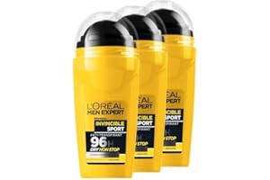 L’ORÉAL PARIS MEN EXPERT L'Oréal Men Expert Invincible Sport Deodorant Ball 50 ml - Pack of 3