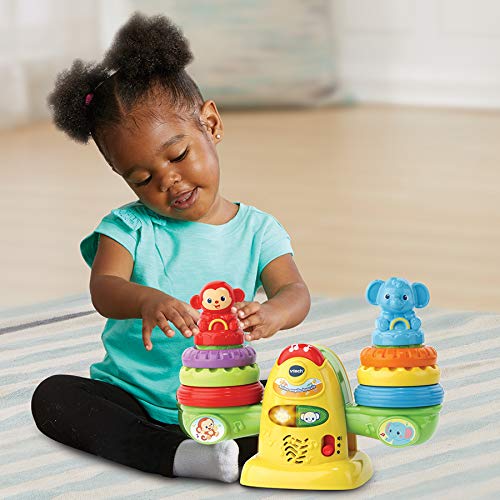 VTech- ANIMO EMPILO BASCULO Baby Premier Age, Jouet A EMPILER, 80-513805, Multicolore – Image 5