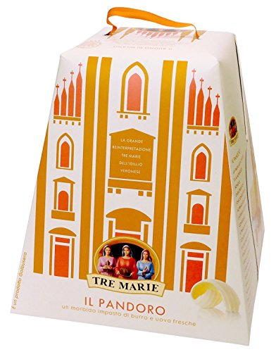 PANDORO TRADIZIONALE VERONESE TRE MARIE 1KG IN CONFEZIONE DUOMO