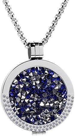 Meilanty, coin, 33 mm, silver stainless steel women's necklace, 80 cm, with chain, YZ H