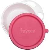 Mycey Kapaklı Mama Tabağı - Pembe