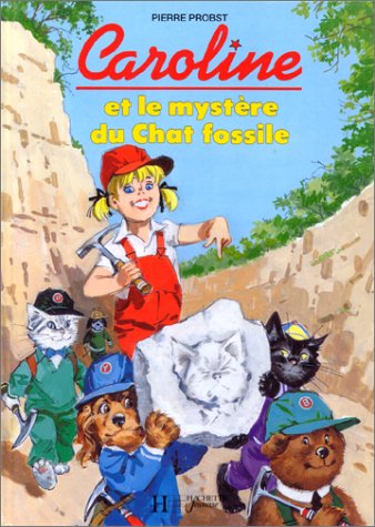 couverture de : Caroline et le myst&egrave;re du chat fossile