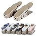 Produktbild 6x Schuhstapler Set Schuhstaplerset Schuhstapler Schuhhalter Schuhorganizer Set Schuhregal Braun für Pumps Damenschuhe Kunststoff Platzsparend