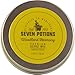 Seven Potions Beard Wax 30 ml. Natural And Organic Beard Styling Wax For Medium Hold. Shape And Nourish Your Beard While Looking Natural. Doesn't Make The Beard Stiff (Woodland Harmony)