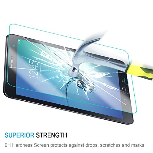 ELTD Samsung Galaxy Tab A 7.0 Displayschutz, Glas Folie Schutzfolie Glas Panzerfolie Displayschutzfolie für Samsung Galaxy Tab A 7.0 Klar Anti-Kratz Screen Protector Displayschutz – 9H Hardness aus - 4