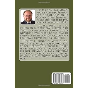 Memorias de Alfonso Fernandez de Cordoba en la Guerra Civil: Batalla de Teruel