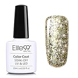 Elite99 Soak Off Starry Gel UV LED Gel Nail Polish Top Base Coat Manicure 10ml