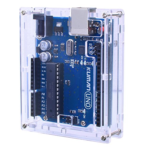 Kuman para Arduino Placa Uno R3 ATmega328P Uno R3 C scara Nueva Brillo Transparente de Acr lico Caja de Computadora Compatible con Arduino UNO R3 W Cable USB K69 reviews Kuman para Arduino Placa Uno R3 ATmega328P Uno R3 C scara Nueva Brillo Transparente de Acr lico Caja de Computadora Compatible con Arduino UNO R3 W Cable USB K69