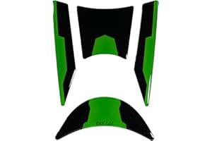 Tankpad Key Protector 3D Sticker Compatible with Kawasaki Z650 Green X550512VA