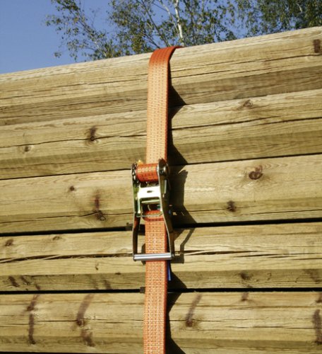 Ratschenzurrgurt zwtlg. orange 50mm / 8m; Zurrkraft 4000 kg - 2