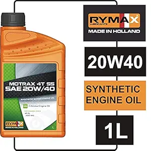 Rymax Motrax 4T SS SAE 20W-40, API SL, JASO MA2, Semi Synthetic Engine Oil (1 Litre)