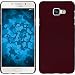 Produktbild PhoneNatic Case für Samsung Galaxy A5 (2016) A510 Hülle rot gummiert Hard-case für Galaxy A5 (2016) A510 + 2 Schutzfolien
