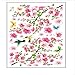Produktbild hzcl Pfirsich Blossom Schmetterling Abnehmbare Wandsticker DIY Art PVC Blumenschalen Möbel Wohnzimmer-tapete