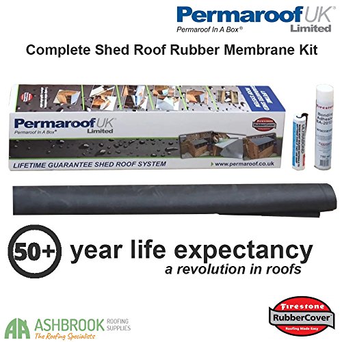 Permaroof Firestone EPDM Rubber Roofing Membrane Complete 