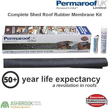 Permaroof Firestone EPDM Rubber Roofing Membrane Complete 