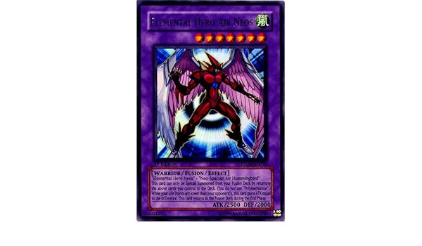 Ston En034 1st Ed Elemental Hero Air Neos Ultimate Rare Card Strike Of Neos Yu Gi Oh Single Card Amazon Co Uk Toys Games