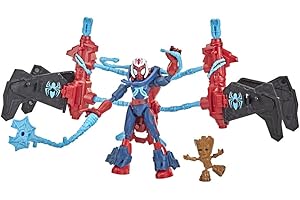 Hasbro Marvel Spider-Man Bend and Flex Space Mission Action Figure, 15 cm Bendable Toy for Ages 4 and Up