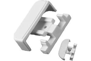 BALOO Curtain Rail Track Glider Stop End to fit Superwhite Drape Crest x 2