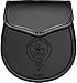 Produktbild Park Leather Day Sporran Scottish Clan Crest