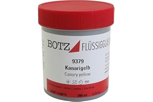 NEU Botz-Flüssig-Glasur. 200ml. Kanarigelb