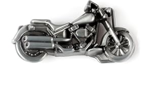 CUSTOMprivé Boucle ceinture moto type harley - Boucle Motard Biker Triker - Livrée avec pochon cadeau velours