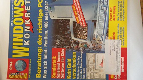 Preisvergleich Produktbild PC-Magazin Windos konkret 9 / 94