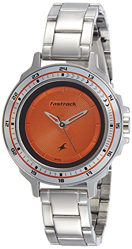 Fastrack Analog Orange Dial Womens Watch - 6135SM02 RS.1996 (20.00% Off) - Amazon Fastrack Analog Orange Dial Womens Watch - 6135SM02 RS.1996 (20.00% Off) - Amazon