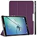 Price comparison product image EasyAcc Case For Samsung Galaxy Tab S2 9.7, Ultra Slim Lightweight with Stand/Auto Sleep Wake-up Function Cover Smart Case Fit for Samsung Galaxy Tab S2 9.7 (Folded Cover Design, Purple)