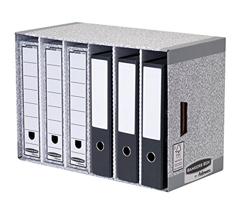 Bankers Box System Folder Archive Module (with Almost System Betty, from 100% Recycled Cardboard) Gray